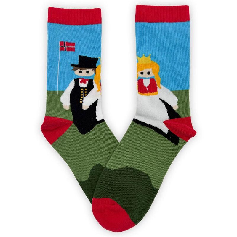 Blafre - Sokker voksen - Nordmenn