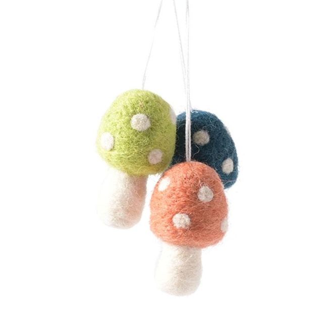 Hovedbilde Aveva - Little Hangings 3-pk - Mushroom mix