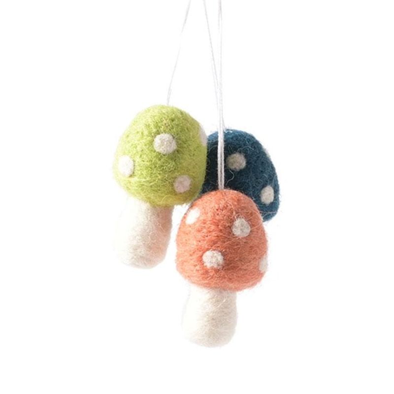 Aveva - Little Hangings 3-pk - Mushroom mix