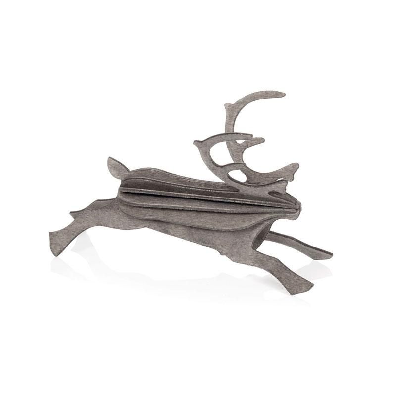 Lovi - Reinsdyr 8 cm - Grey