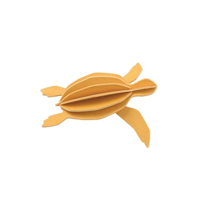 Hovedbilde Lovi - Havskilpadde 8 cm - Warm Yellow