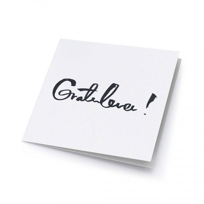 Hovedbilde Emmeselle - Kunstkort 16.5 cm - Gratulerer