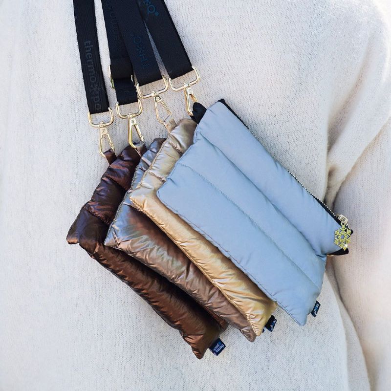 THOQ - Crossbody veske dun (flere farger)