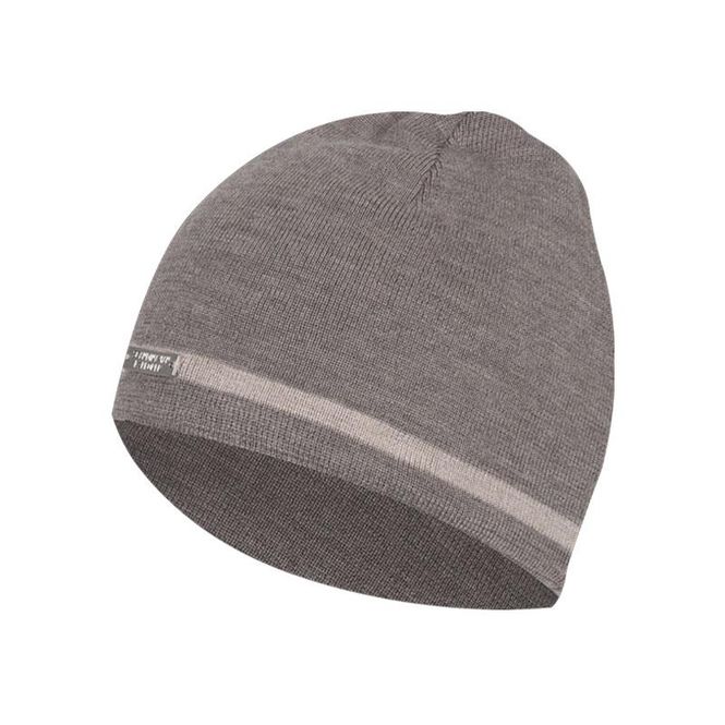 Hovedbilde Scand. Ex. - Strikket lue unisex - Brun melert