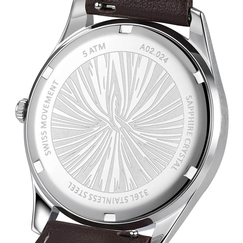 ÁIGI - Nordlys 38 mm - Brun skinn