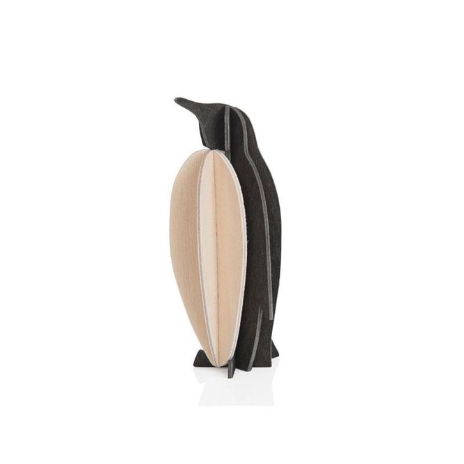 Hovedbilde Lovi - Pingvin 10 cm - Black