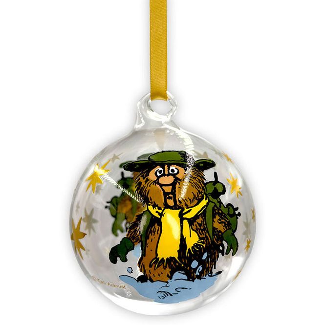 Hovedbilde Flåklypa - Julekule 8 cm - Ludvig