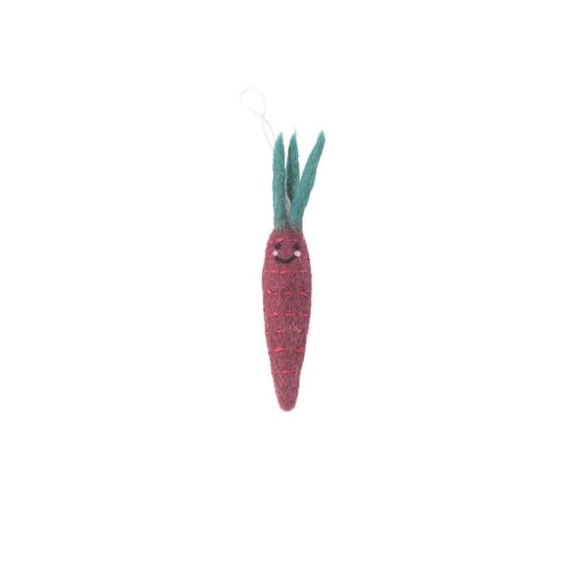 Aveva - Little Hangings - Carrot burgundy