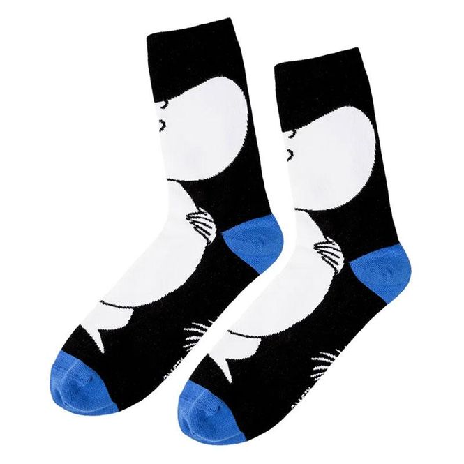 Hovedbilde Mummi - Sokker voksen - Mummitrollet svart