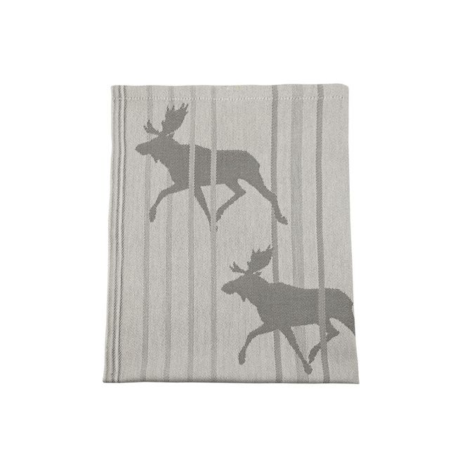 Hovedbilde Vevstua - Håndkle 50x75 cm - Elg grå