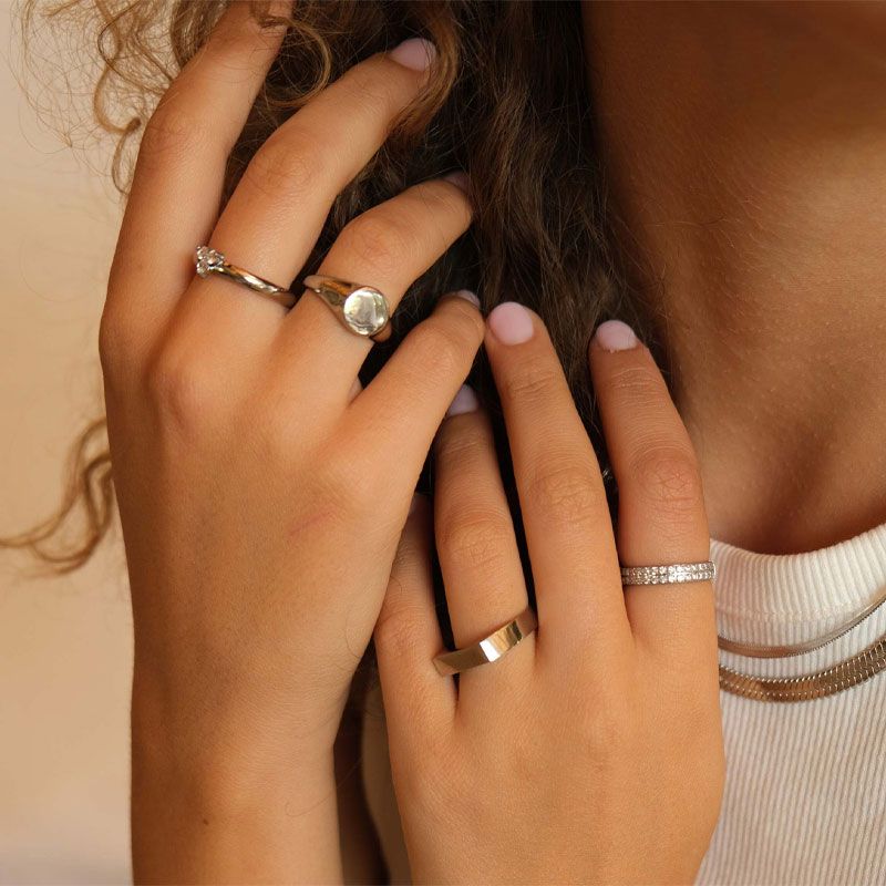 A&C - Signet ring - Steel