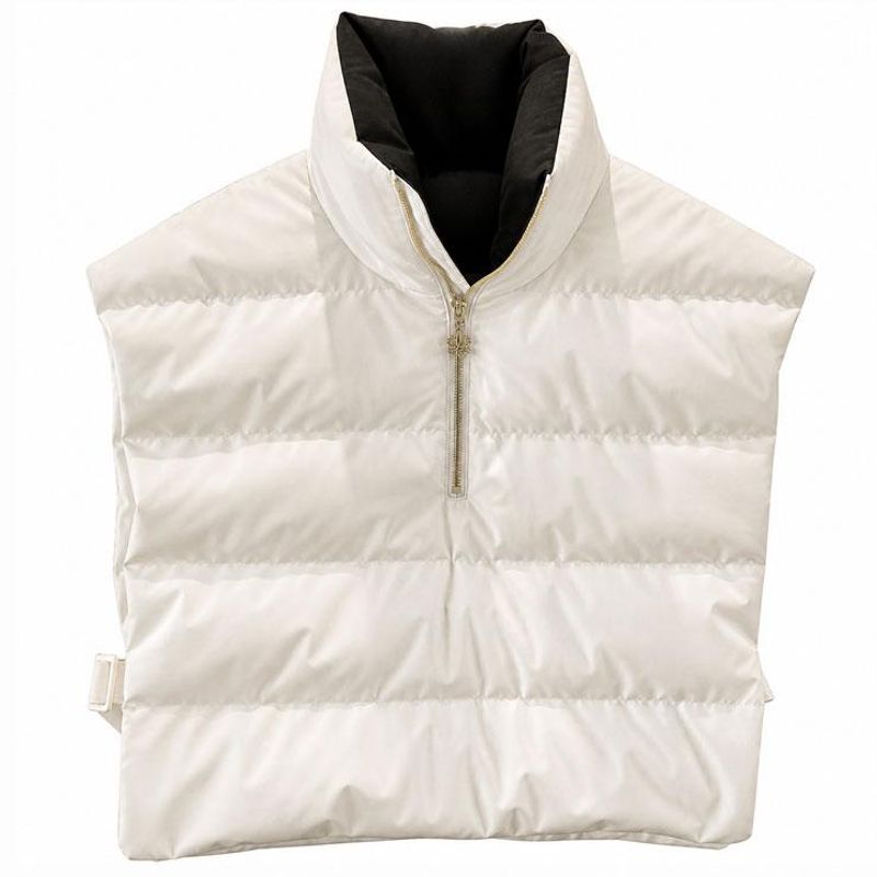 EyePoc - THOQ Vest kort dun - Naturhvit