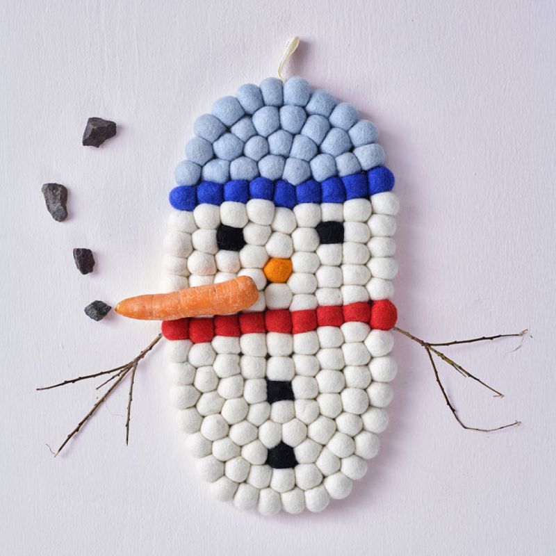 Aveva - Gryteunderlag oval - Snowman