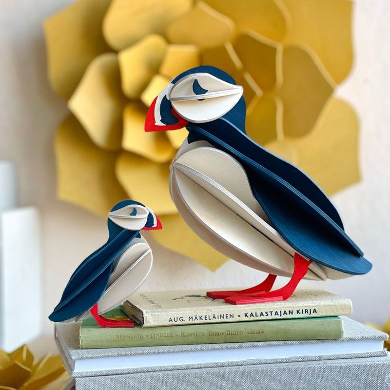 Lovi - Lundefugl 10 cm - Blue Mix