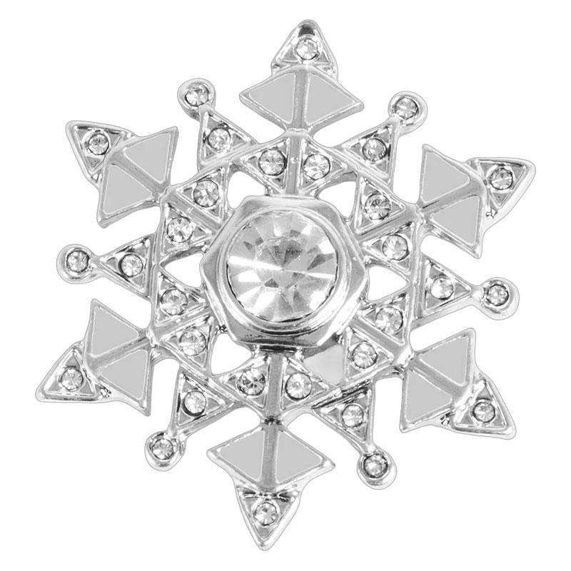 A&C - Snowflake liten brosje - S
