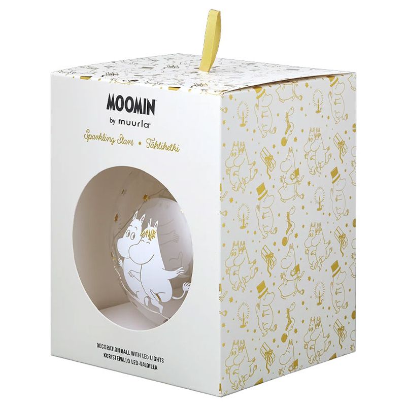 Moomin by Muurla - Dekorasjonskule med LED-lys - Sparkling Stars
