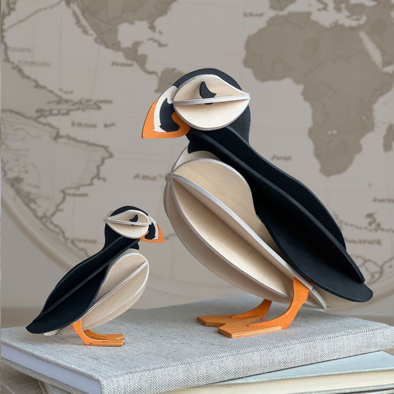 Lovi - Lundefugl 10 cm - Black Mix