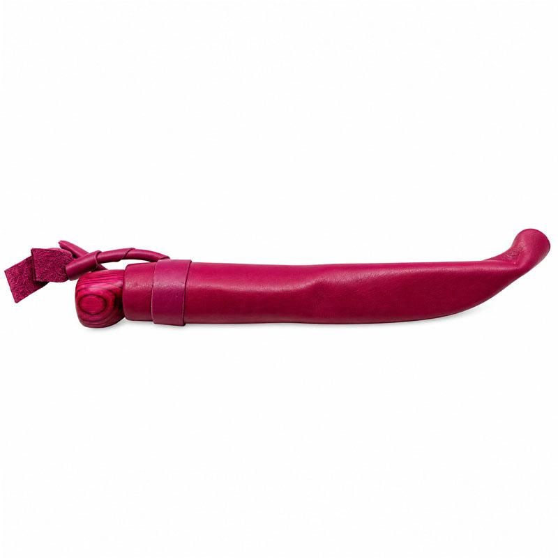 Wood Jewel - Kniv i masurbjørk rosa 9.2 cm