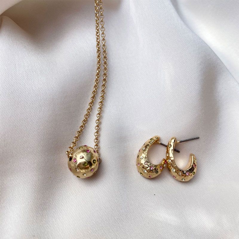 A&C - Shimmer øreringer - G