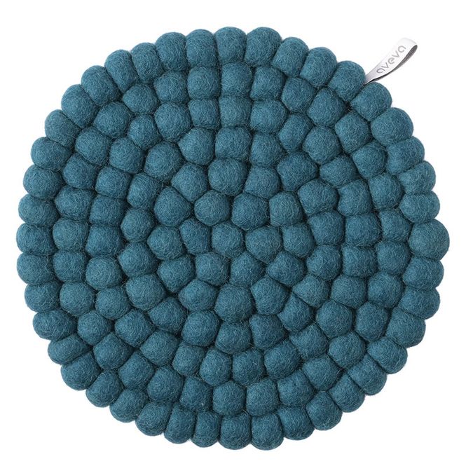 Hovedbilde Aveva - Gryteunderlag rund stor - Petrol