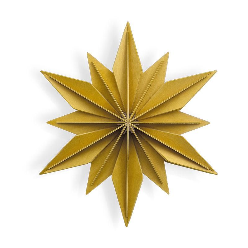 Lovi - Dekorstjerne 36 cm - Honey Yellow