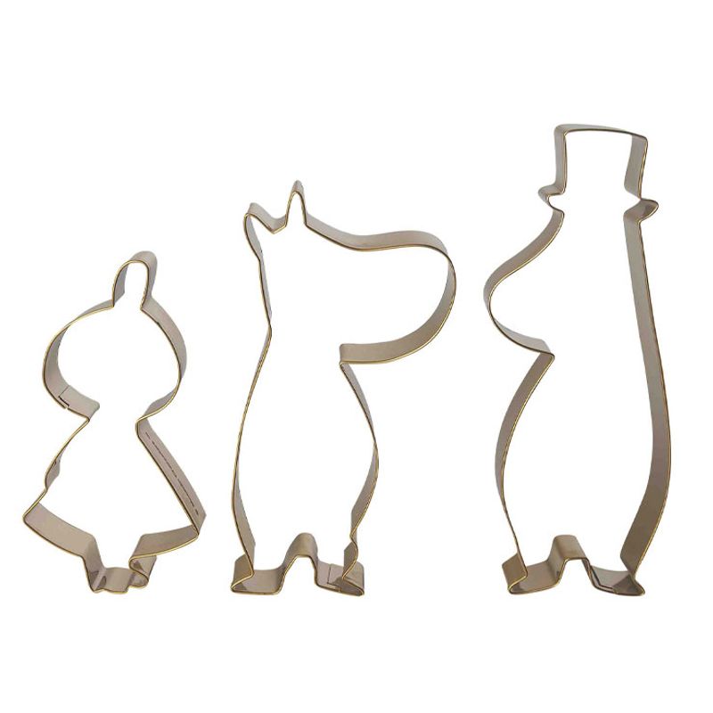 Moomin by Pluto Design - Pepperkakeformer 3-pk - Winter