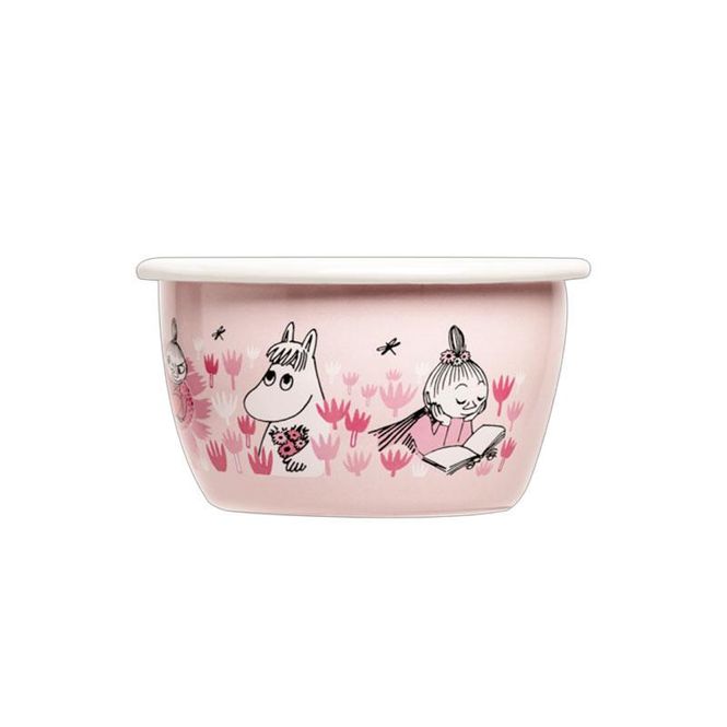 Hovedbilde Moomin by Muurla - Emaljebolle 3 dl - Venner rosa