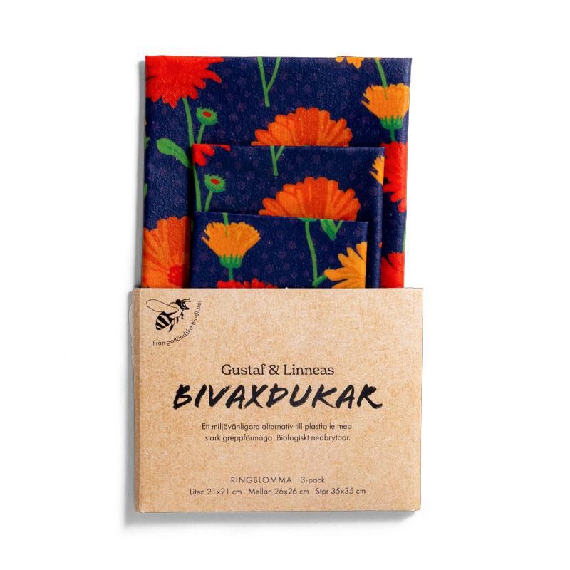 Gustaf & Linnea - Beeswax Food Wraps - Ringblomst
