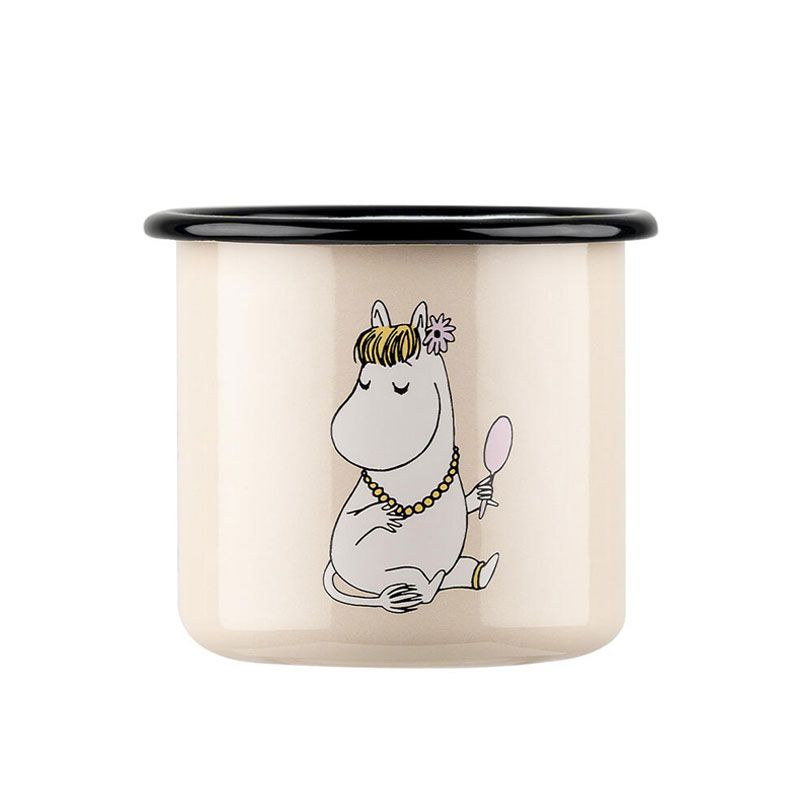 Moomin by Muurla - Emaljekopp 3.7 dl - Snorkfrøken retro