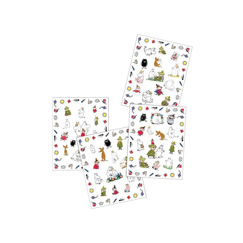 Mummi - Klistremerker 180 stk - Mummi og venner