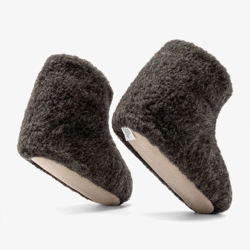 The Cozy Sheep - Barnetøfler - Brun