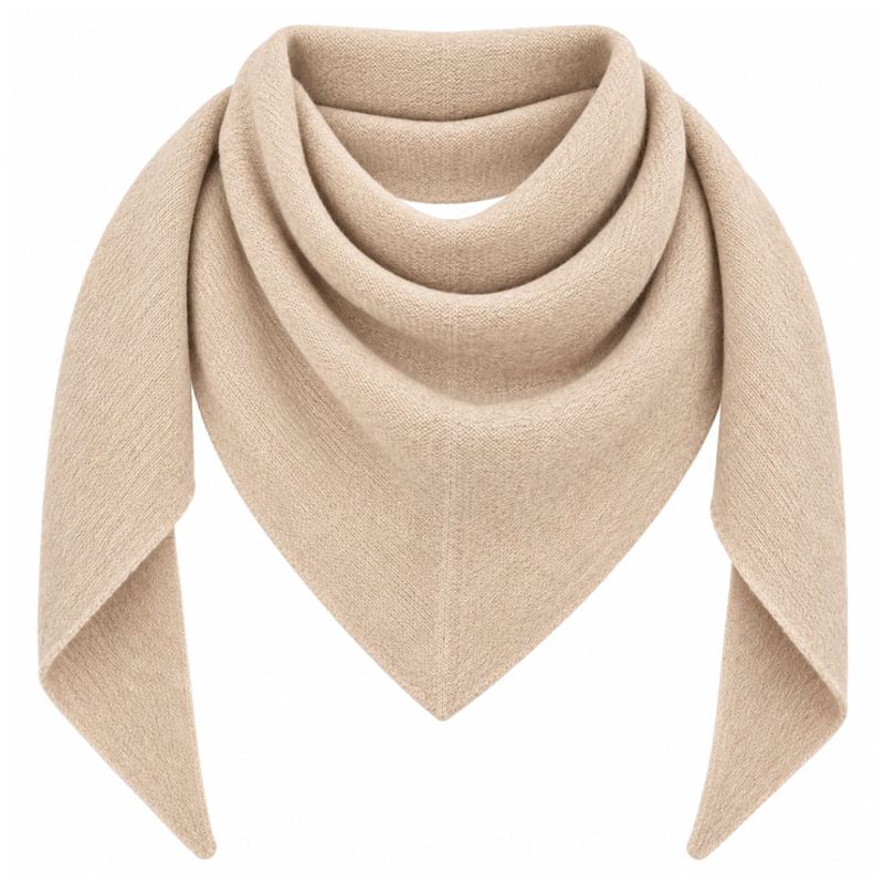 A&C - Trekantskjerf 100 % lammeull (flere farger)