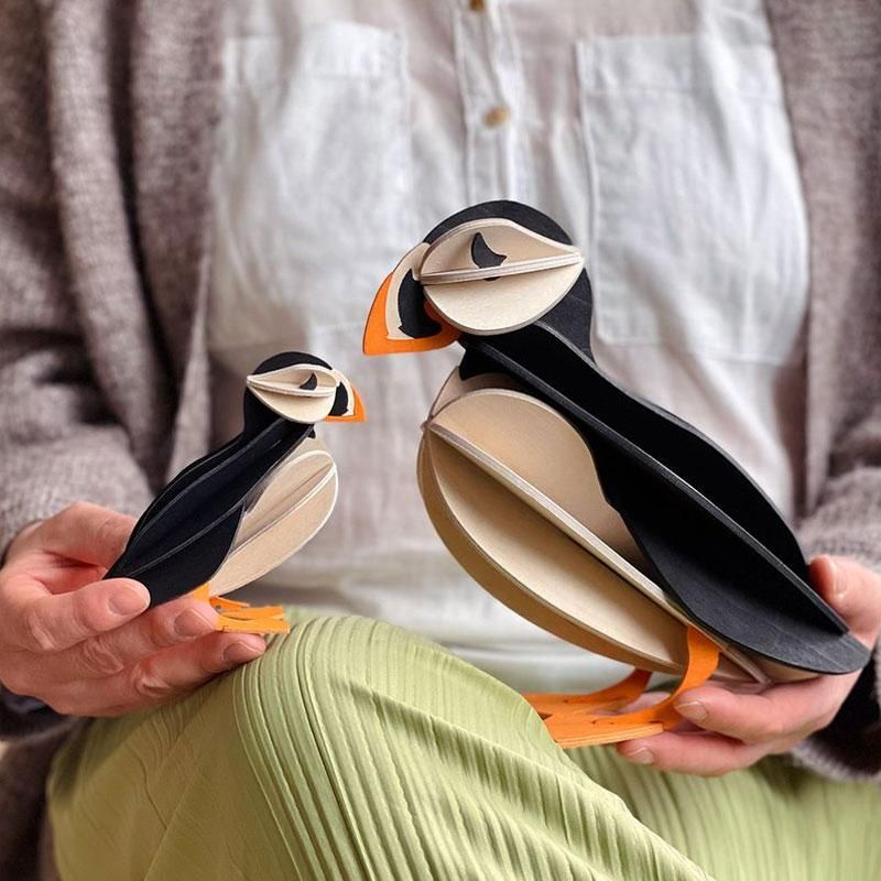 Lovi - Lundefugl 20 cm - Black Mix