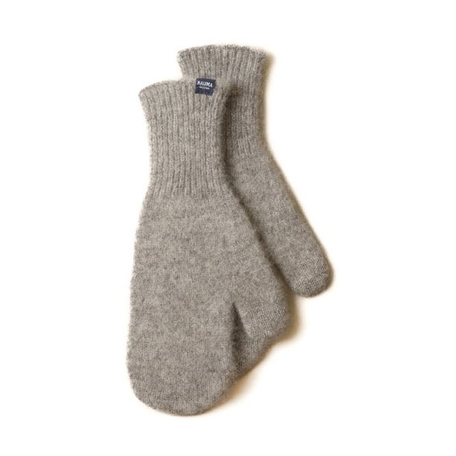 Hovedbilde Rauma - Skarv tovede votter - Grå