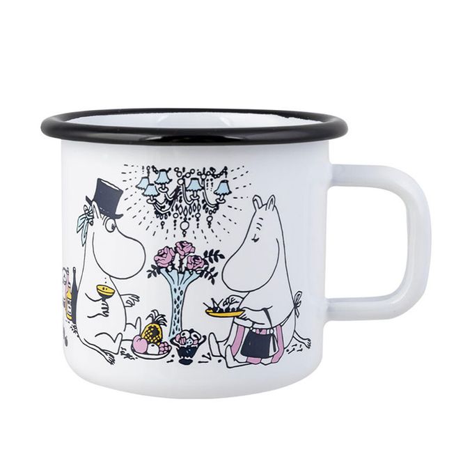 Hovedbilde Moomin by Muurla - Emaljekopp 3.7 dl - Stevnemøte